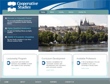 Tablet Screenshot of coopstudies.org